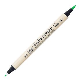 Zig Fabricolor Twin TC-4000 004 Fl. Green Çift Uçlu Kumaş Kalemi