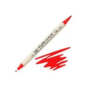 Zig Fabricolor Twin TC-4000 020 Red Çift Uçlu Kumaş Kalemi