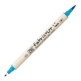 Zig Fabricolor Twin TC-4000 031 Cobalt Blue Çift Uçlu Kumaş Kalemi