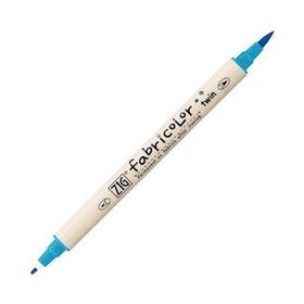Zig Fabricolor Twin TC-4000 031 Cobalt Blue Çift Uçlu Kumaş Kalemi