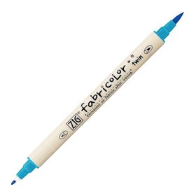 Zig Fabricolor Twin TC-4000 031 Cobalt Blue Çift Uçlu Kumaş Kalemi