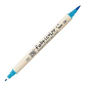 Zig Fabricolor Twin TC-4000 031 Cobalt Blue Çift Uçlu Kumaş Kalemi