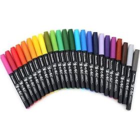 Zig Fudebiyori Brush Pen CBK-55N 24'lü Çizim Kalemi