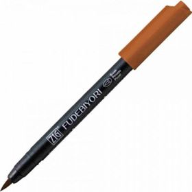 Zig Fudebiyori Brush Pen CBK-55N Brown 60 Çizim Kalemi