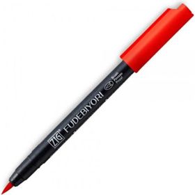 Zig Fudebiyori Brush Pen CBK-55N Carmine Red 22 Çizim Kalemi