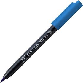 Zig Fudebiyori Brush Pen CBK-55N Dull Blue 34 Çizim Kalemi