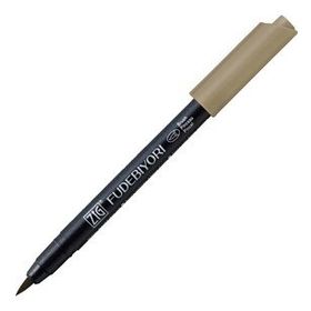 Zig Fudebiyori Brush Pen CBK-55N Mid Gray 96 Çizim Kalemi