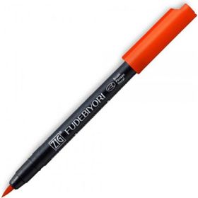 Zig Fudebiyori Brush Pen CBK-55N Scarlet Red 23 Çizim Kalemi