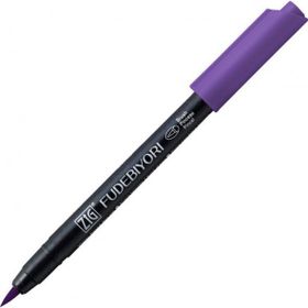 Zig Fudebiyori Brush Pen CBK-55N Violet 80 Çizim Kalemi