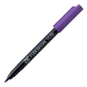 Zig Fudebiyori Brush Pen CBK-55N Violet 80 Çizim Kalemi