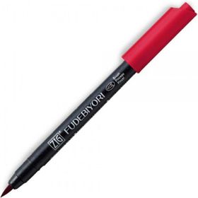 Zig Fudebiyori Brush Pen CBK-55N Wine Red 24 Çizim Kalemi
