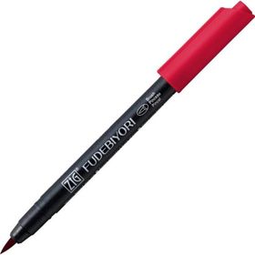 Zig Fudebiyori Brush Pen CBK-55N Wine Red 24 Çizim Kalemi