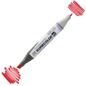 Zig KC-3000N 218 Red Kurecolor Twin Marker Kalem