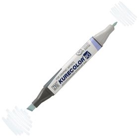 Zig KC-3000N 822 Blue Gray 1 Kurecolor Twin Marker Kalem