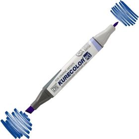 Zig Kurecolor KC-3000 Twin S 317 Blue Marker Kalem