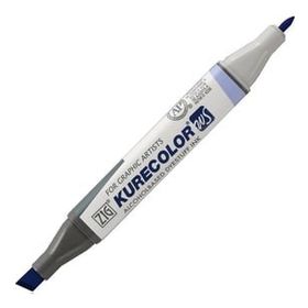 Zig Kurecolor KC-3000 Twin S 367 Dull Blue Marker Kalem