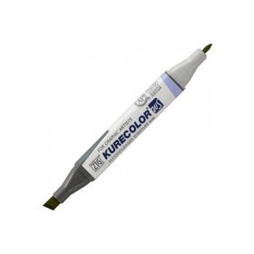 Zig Kurecolor KC-3000 Twin S 545 Olive Green Marker Kalem