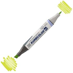 Zig Kurecolor KC-3000 Yellow Green N125 Twin Marker