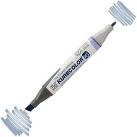 Zig Kurecolor KC-3000N Blue Gray 3 834 Twin WS Çift Taraflı Grafik Marker Kalem