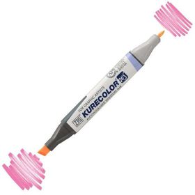 Zig Kurecolor KC-3000N Light Pink 222 Twin WS Çift Taraflı Grafik Marker Kalem