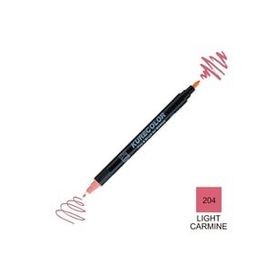 Zig Kurecolor Mangaka Fine & Brush CNKC-2200 204 Light Carmine Çift Taraflı Markör Kalem