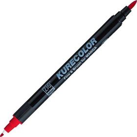 Zig Kurecolor Mangaka Fine & Brush CNKC-2200 208 Carmine Red Çift Taraflı Markör Kalem