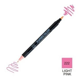 Zig Kurecolor Mangaka Fine & Brush CNKC-2200 222 Light Pink Çift Taraflı Markör Kalem