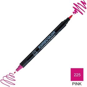 Zig Kurecolor Mangaka Fine & Brush CNKC-2200 225 Pink Çift Taraflı Markör Kalem