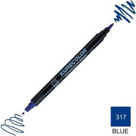 Zig Kurecolor Mangaka Fine & Brush CNKC-2200 317 Blue Yellow Çift Taraflı Markör Kalem