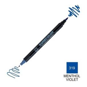 Zig Kurecolor Mangaka Fine & Brush CNKC-2200 319 Menthol Violet Çift Taraflı Markör Kalem