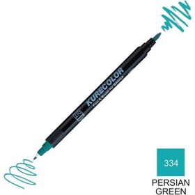 Zig Kurecolor Mangaka Fine & Brush CNKC-2200 334 Persian Green Çift Taraflı Markör Kalem