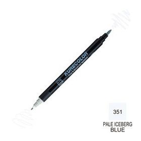 Zig Kurecolor Mangaka Fine & Brush CNKC-2200 351 Pale İceberg Blue Çift Taraflı Markör Kalem