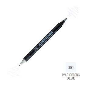 Zig Kurecolor Mangaka Fine & Brush CNKC-2200 351 Pale İceberg Blue Çift Taraflı Markör Kalem