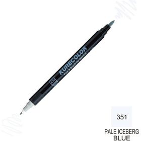 Zig Kurecolor Mangaka Fine & Brush CNKC-2200 351 Pale İceberg Blue Çift Taraflı Markör Kalem