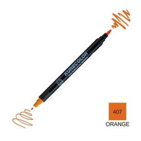 Zig Kurecolor Mangaka Fine & Brush CNKC-2200 407 Orange Çift Taraflı Markör Kalem