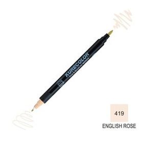 Zig Kurecolor Mangaka Fine & Brush CNKC-2200 419 English Rose Çift Taraflı Markör Kalem