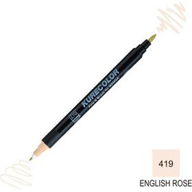 Zig Kurecolor Mangaka Fine & Brush CNKC-2200 419 English Rose Çift Taraflı Markör Kalem