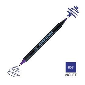 Zig Kurecolor Mangaka Fine & Brush CNKC-2200 607 Violet Çift Taraflı Markör Kalem