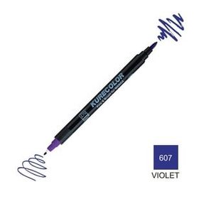 Zig Kurecolor Mangaka Fine & Brush CNKC-2200 607 Violet Çift Taraflı Markör Kalem