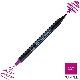 Zig Kurecolor Mangaka Fine & Brush CNKC-2200 637 Purple Çift Taraflı Markör Kalem