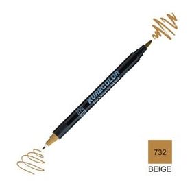 Zig Kurecolor Mangaka Fine & Brush CNKC-2200 732 Beige Çift Taraflı Markör Kalem