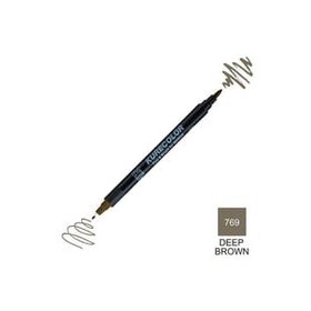 Zig Kurecolor Mangaka Fine & Brush CNKC-2200 769 Deep Brown Çift Taraflı Markör Kalem