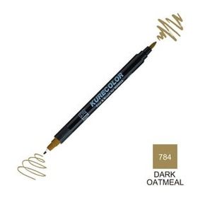 Zig Kurecolor Mangaka Fine & Brush CNKC-2200 784 Dark Oatmetal Çift Taraflı Markör Kalem