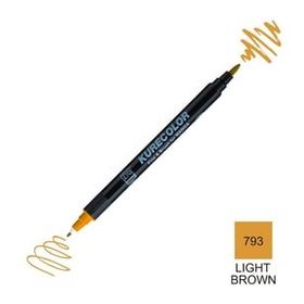 Zig Kurecolor Mangaka Fine & Brush CNKC-2200 793 Light Brown Çift Taraflı Markör Kalem