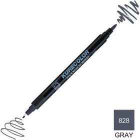 Zig Kurecolor Mangaka Fine & Brush CNKC-2200 828 Gray Çift Taraflı Markör Kalem