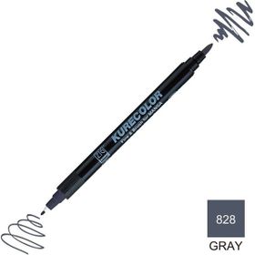 Zig Kurecolor Mangaka Fine & Brush CNKC-2200 828 Gray Çift Taraflı Markör Kalem