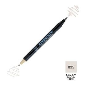 Zig Kurecolor Mangaka Fine & Brush CNKC-2200 835 Gray Tint Çift Taraflı Markör Kalem