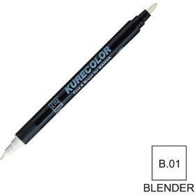Zig Kurecolor Mangaka Fine & Brush CNKC-2200 B.01 Blender Çift Taraflı Markör Kalem