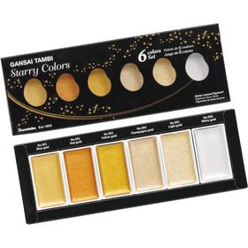 Zig MC20SC/6V 6 Renk Pigment Starry Color Sulu Boya