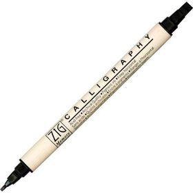 Zig MS-3400 010 Pure Black Kaligrafi Kalemi
